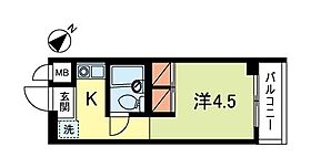 東京都杉並区南荻窪４丁目（賃貸マンション1K・4階・16.60㎡） その2