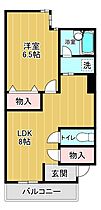 東京都足立区千住仲町（賃貸マンション1LDK・5階・35.40㎡） その2