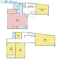 ラフェリオ万代  ｜ 新潟県新潟市中央区万代6丁目（賃貸テラスハウス3LDK・1階・113.56㎡） その2