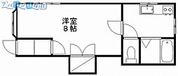 コンステレーション 1Kの間取図画像