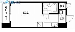 コア東堀 ワンルームの間取図画像