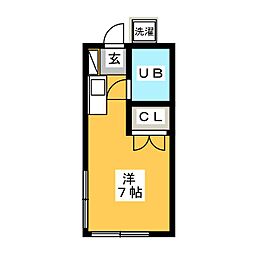 間取図画像 ワンルーム