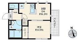 落合駅 11.6万円