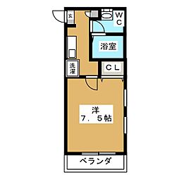 Lotus 1Kの間取図画像