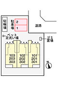 駐車場配置図