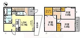 京都府京都市西京区松室吾田神町（賃貸一戸建3LDK・1階・76.00㎡） その2