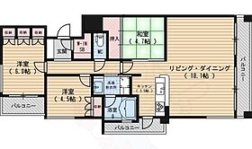 サーパスシティ御池西大路  ｜ 京都府京都市中京区西ノ京下合町（賃貸マンション3LDK・7階・83.34㎡） その2