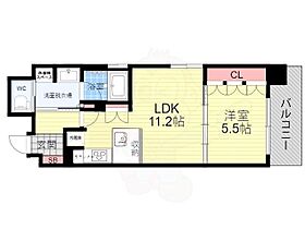 京都府京都市上京区寺之内竪町（賃貸マンション1LDK・4階・43.24㎡） その2