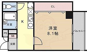 京都府京都市中京区壬生賀陽御所町（賃貸マンション1K・6階・29.04㎡） その2