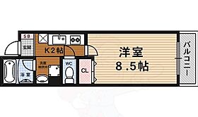 京都府京都市中京区新シ町通御池上る織物屋町（賃貸マンション1K・3階・24.30㎡） その2