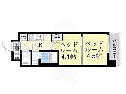 エステムコート京都祥邸（キザシテイ） 7階/-