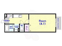 ラ・フロール桂川2 2階