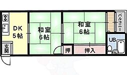 御陵ハイツ 2階