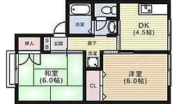 ホワイトハウス 2階/-