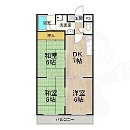 ロイヤルコーポ 5階/-