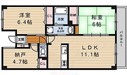 エーム梅小路 6階/-