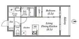 近鉄京都線 東寺駅 徒歩5分 3階/-