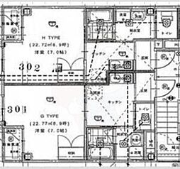 サンモールコート九条 3階/-