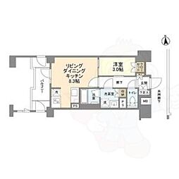 レーベン京都河原町 9階