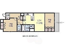 リーガル京都烏丸東 2階/-