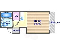 高倉ハイツ 4階/-