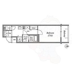 アドバンス京都烏丸町 5階/-