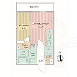 Live Flat京都西院 4階/-