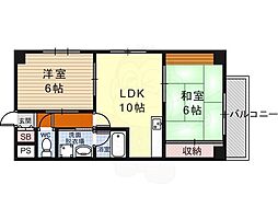 サン・フローネ川宗 4階