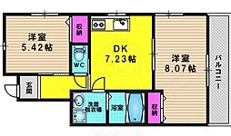 嵐山ハイツ 2階/-