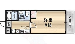 アドミ西院 2階/-