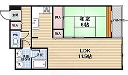 JR東海道・山陽本線 西大路駅 バス16分 吉祥院堂ノ後町下車 徒歩1分 4階/-