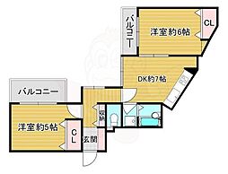 メイゾン衣笠 1階