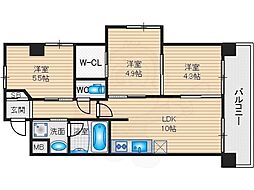 LATTICEKAMITOBA 3LDKの間取図画像