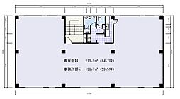 夏島貸事務所 3階/-