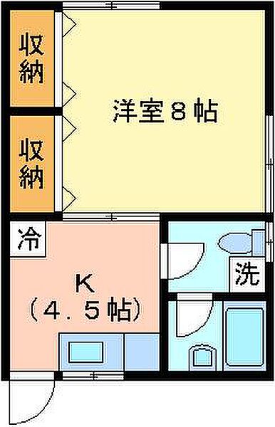 アピオ六浦 201｜神奈川県横浜市金沢区六浦南１丁目(賃貸アパート1K・2階・29.00㎡)の写真 その2