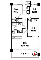 リステージ新杉田 3LDKの間取図画像