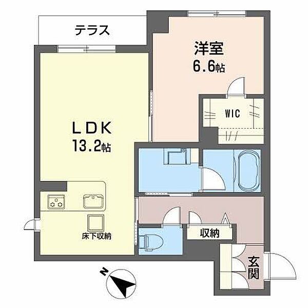 大阪府摂津市千里丘５丁目(賃貸マンション1LDK・1階・52.06㎡)の写真 その2