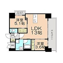 大阪府大阪市北区南森町１丁目（賃貸マンション2LDK・8階・50.36㎡） その2