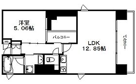 大阪府大阪市北区中津５丁目（賃貸マンション1LDK・8階・41.70㎡） その2