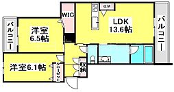 シャーメゾンフェレザ 2階
