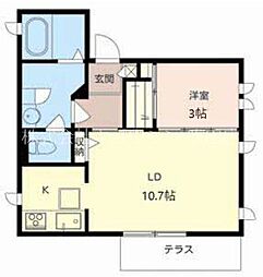 フォレスト 1階/-