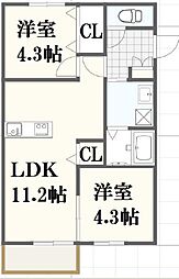千里山東4丁目PJ 3階