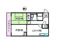ハイツセゾン 2階/-