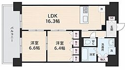 第2関根マンション 2LDKの間取図画像