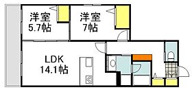 サニーサイド240  ｜ 大阪府大阪市淀川区東三国４丁目2-22（賃貸マンション2LDK・7階・64.64㎡） その2