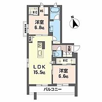 シャーメゾン　スエヒロ  ｜ 大阪府豊中市末広町２丁目（賃貸マンション2LDK・2階・68.87㎡） その2