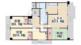 サウンズヒル　I棟  ｜ 兵庫県川辺郡猪名川町松尾台2丁目（賃貸マンション3LDK・3階・89.62㎡） その1