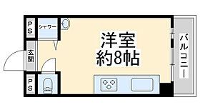 吉永ビル鼓が滝駅前  ｜ 兵庫県川西市多田桜木1丁目（賃貸マンション1R・1階・18.00㎡） その2