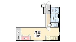 間取図画像 ワンルーム