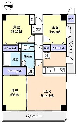 ラフィーネ八千代_間取り_0